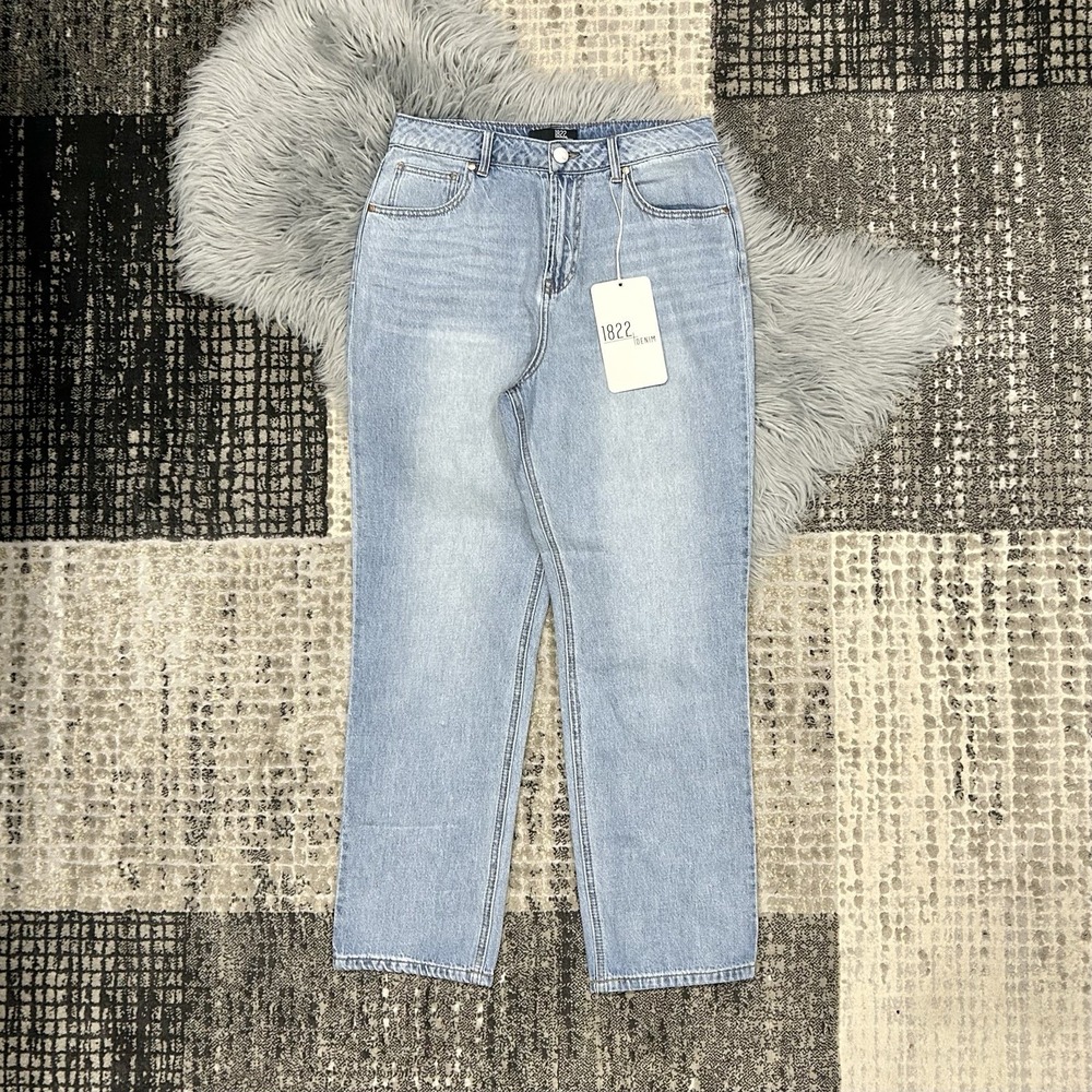 1822 Denim Women's Super High Rise Ankle Straight Leg Denim Size 8/29